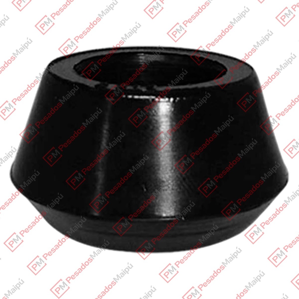 BUJE AMORTIGUADOR INFERIOR DELANTERO Y TRASERO SC 111 112 113 (R-197) (PU2025P) 21,5x34/34,5x24