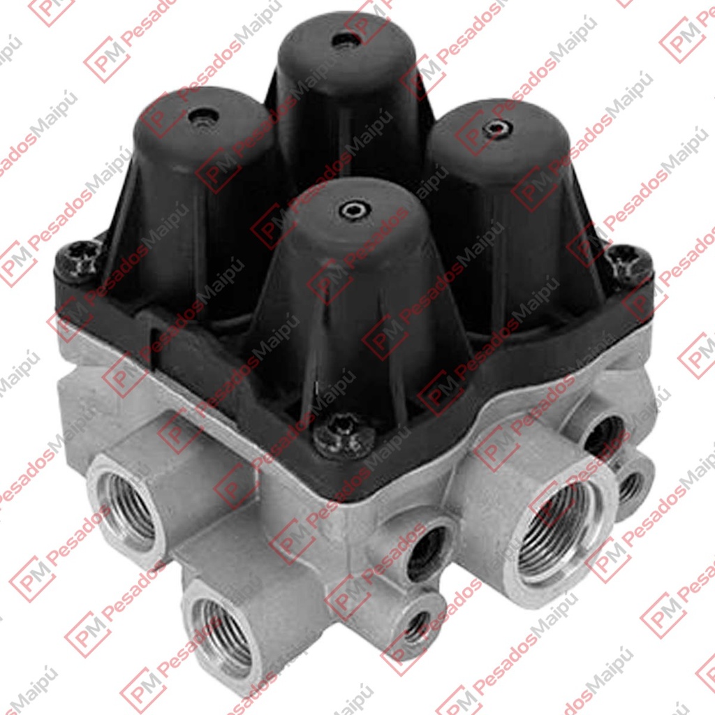 [29144] VALVULA PROTECTORA (24829) 4 CIRCUITOS 6 VIAS WABCO M22X1 / M16X6 VOLVO (212149) (9347147400)