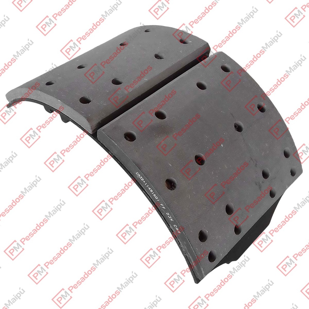 [29712] PATIN FRENO ACOPLADO 8" CA/32X C/CINTA Y RODILLOS (CRV9978C)
