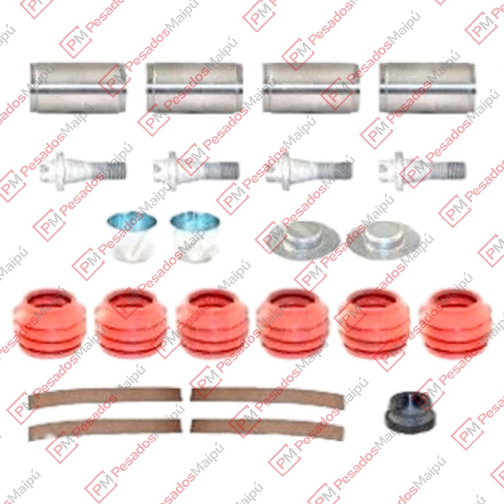 [29812] KIT REPARACION CALIPER HALDEX PASADORES Y FUELLES (213637) (S305605) (93299)