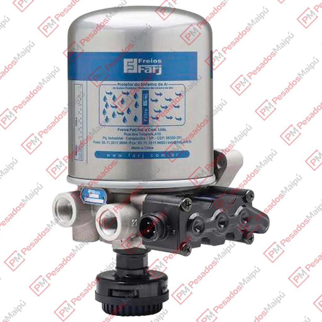 VALVULA SECADOR AIRE E-CAD VOLVO WABCO (23136) (19006) (45515-157) (4324251050)