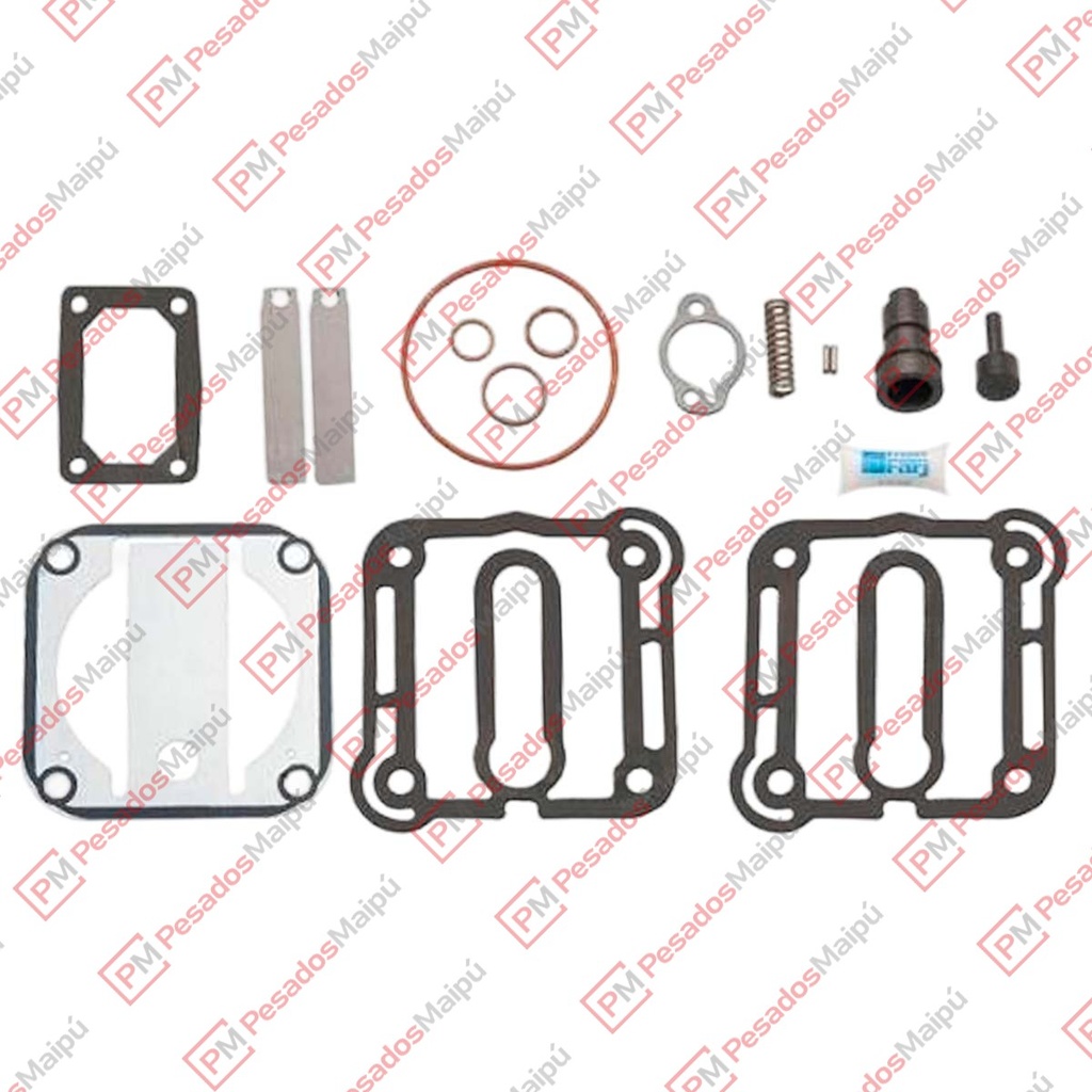 KIT REPARACION COMPRESOR KNORR 92 (21238 + 21715) (48175-2/M) MB/VOLVO/VW CON VALVULA